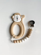 Load image into Gallery viewer, Monkey teether with Clip
