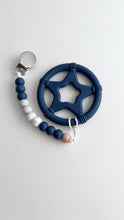 Load image into Gallery viewer, Silicone Star teether with Clip