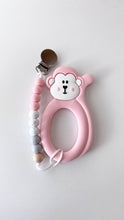 Load image into Gallery viewer, Monkey teether with Clip